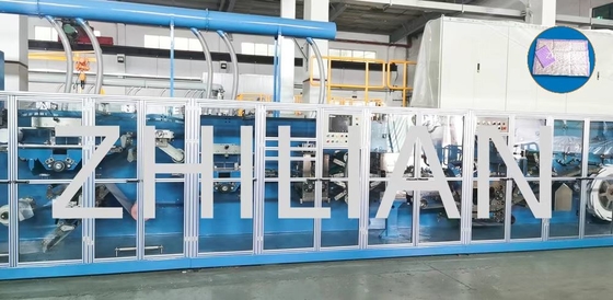 200m / phút 350m / phút Máy điều dưỡng dùng một lần Pad y tế