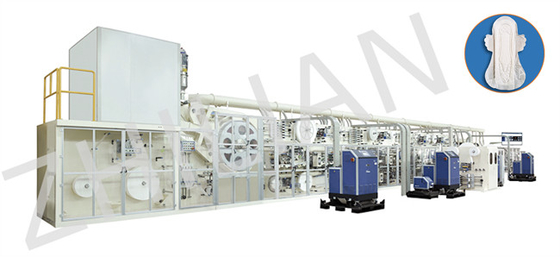 1500 chiếc / phút Máy làm khăn ăn vệ sinh dùng một lần
