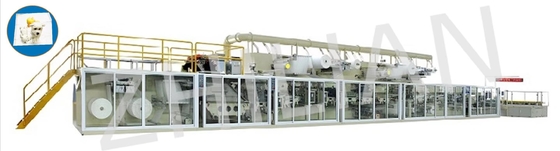 Máy làm đệm lót cho chó mèo 3 giai đoạn 350 m / phút