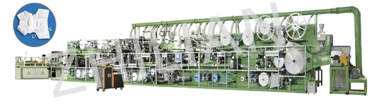 Máy Tã Trẻ Em Servo đầy đủ 400 chiếc / phút đến 600 chiếc / phút