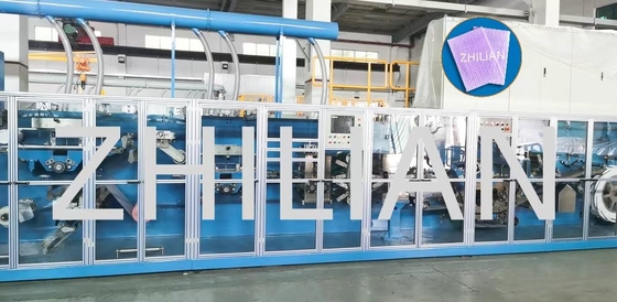 Máy sản xuất tấm lót vệ sinh tự động Máy dùng một lần