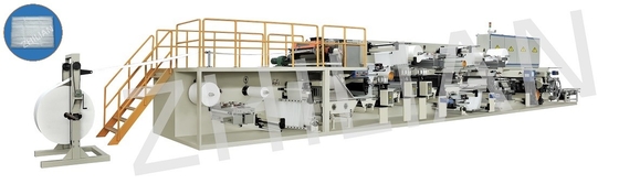Máy tấm lót bệnh viện 170 m / phút 300 m / phút
