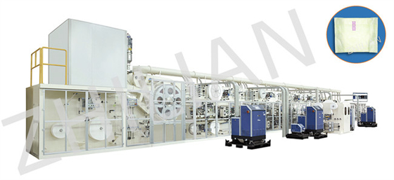 600 chiếc / phút Máy làm khăn ăn vệ sinh Phụ nữ Đóng gói dễ dàng mở