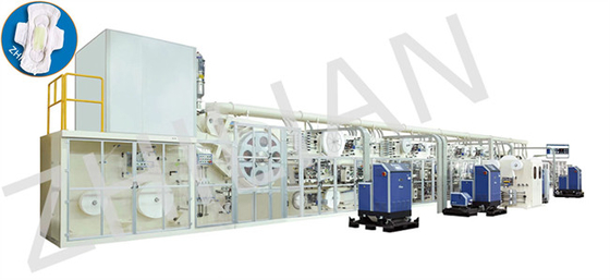 Nữ dễ dàng mở đóng gói Máy làm khăn ăn vệ sinh 500 chiếc / phút