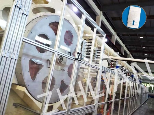 Máy làm khăn ăn vệ sinh đóng gói thẳng