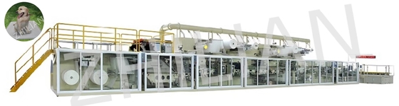 Máy đệm thú cưng chiều rộng 450mm 600mm 800mm 170 m / phút 300 m / phút