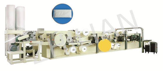 500 chiếc / phút Máy làm miếng lót thai sản dùng một lần