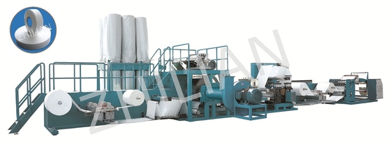 80 m / phút 100 m / phút Máy cán vật liệu Thiết bị vệ sinh dùng một lần
