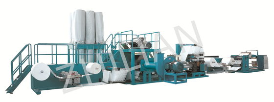 Máy cán vật liệu dùng một lần 150 m / phút